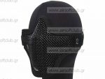 TMC Strike Steel Half Face Mask (Black)